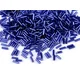 Rocailles gladke palice 6 mm - kobaltno modra (450 g)
