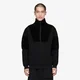 Pulover Y-3 Knitted Panel Blocked Half Zip UNISEX Black M
