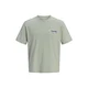 JACK & JONES Majica encijan / zelena / pastelno zelena / off-bela