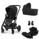 Cybex trio sistem Balios S Lux, Moon black Plus