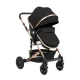 KikkaBoo Kolica Amaia Black premium set 2in1 sa autosedištem I-Size (KKB11243 SET)
