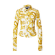 Versace Jeans Couture Bluza, karamela / narančasto žuta / bijela
