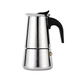 GUSTO CASA Kafetiera Linea Classic/za 4 skodelice/indukcija/inox