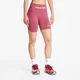 Kratke hlače Nike Pro Seamless Womens High-Waisted 5 Biker Shorts Pink Smoke/ White M