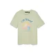 VERO MODA Majica VMNINNA MIA modra/limona/pastelno zelena/roza