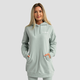 GymBeam Ženska dukserica Limitless Longline Eucalypt