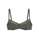 LASCANA Bikini zgornji del bež / rjava / oliva