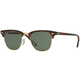 Ray-Ban Clubmaster Classic RB3016 990/58 Polarized L (51) Havana/Zelena