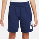 Nike K NSW CLUB FT SHORT HBR, otroške kratke hlače, modra FD2997