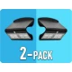 LED solarno zidno svetlo sa senzorom LED/7W/3,7V 4000K IP65 4000 mAh crna