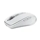 Miška Logitech MX Anywhere 3S brezžična, Bluetooth, 8000 dpi, polnilna baterija, srebrna