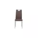 STOLICA braon metal, tekstil