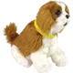 LeanToys Interactive Dog Plišasti pes kavalir laja, maha z repom