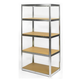 SMART STORAGE Polica metal medijapan 180x100x40cm 5x175kg