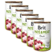 Konzervirana hrana Brit Paté & Meat Duck 6x400 g