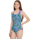 Speedo digital allover turquoise / purple 152cm