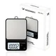 WOZINSKY Wozinsky WAK-2252 Kuhinjska tehtnica z velikim LCD, do 5 kg, črna