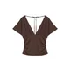 Pull&Bear Majica rjava