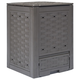 VIDAXL Vrtni kompostnik 60x60x83 cm 300 L rjav