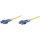 Intellinet Priključni kabel iz optičnih vlaken [1x SC-vtič - 1x SC-vtič] 9/125µ enojni-način OS2 1 m Intellinet