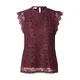 PIECES Bluza PCOLLINE vinsko rdeča