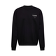 AllSaints Sweater majica, crna / bijela