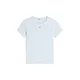 Tommy Jeans Majica ESSENTIAL svetlo modra / bela