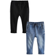 Next Kavbojke moder denim/črn denim