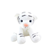 Tiger bela plišasta 15 cm