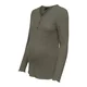 Only Maternity Majica OLMLOLA temno zelena
