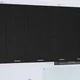 Viseći ormarić s pohranom Crni hrast i bijela 50 x 31 x 100 cm