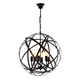 Opviq Luster AV-4183-6BSY, 90cm, 50 cm, 6xE14, 40W, Crni