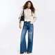 Reserved - Wide leg farmerke