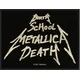 Metallica Birth, School, Metallica, Death Našitek za šivanje 100 x 50 mm