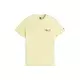 Tommy Jeans Majica temno modra / pastelno rumena / rdeča