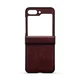 Maska za telefon LEATHER CASE za Samsung Z FLIP 5, Bordo