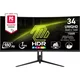 Zaslon MSI MAG 342CQR E2 34/UWQHD/180Hz/1ms/ukrivljen (črn)