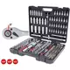 KS Tools set gedora, bitova i nasadnih ključeva 1/4+3/8+1/2 195 kom 917.0795