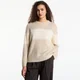 Pulover Calvin Klein Jeans Brushed Alpaca Stripe Logo Sweat White Pepper S