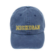 Pull&Bear Kapa MICHIGAN moder denim/rumena