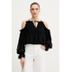 Guess bluza z odkritimi rameni ženska EMILIA