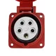 tp electric RAVNA CEE VTIČNICA 400V 16A 5P 75X75MM INDUSTRIJSKA