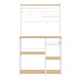 Songmics Kuhinjska polica 42x90x167.3 cm rjava