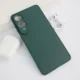 Maska 3D Camera za Samsung S25 Edge tamno zelena
