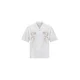 JACK & JONES Srajca JORATOCHA svetlo bež/temno siva/bela