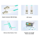 FO LC/UPC - LC/UPC MM 2M OM3 DX LSZH Aqua 2.0mm