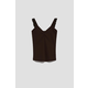 Marisse Womens T-Shirt L-Ts-4057 D.Oak
