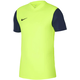 NIKE Dres Tiempo Premier II  neonsko rumena / črna