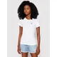 Calvin Klein Jeans Majica J20J212883 Bela Slim Fit
