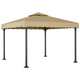 vidaXL Paviljon taupe 3x3 m aluminij in jeklo